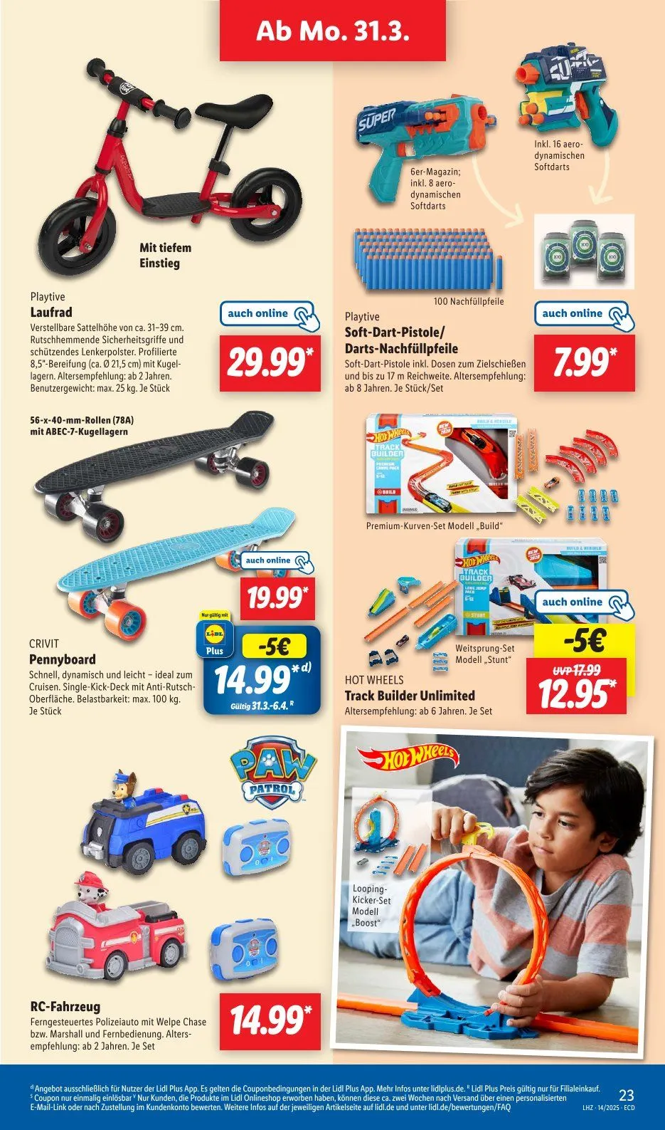 Lidl Prospekt von 31. März bis 15. April 2025 - Prospekt seite 27