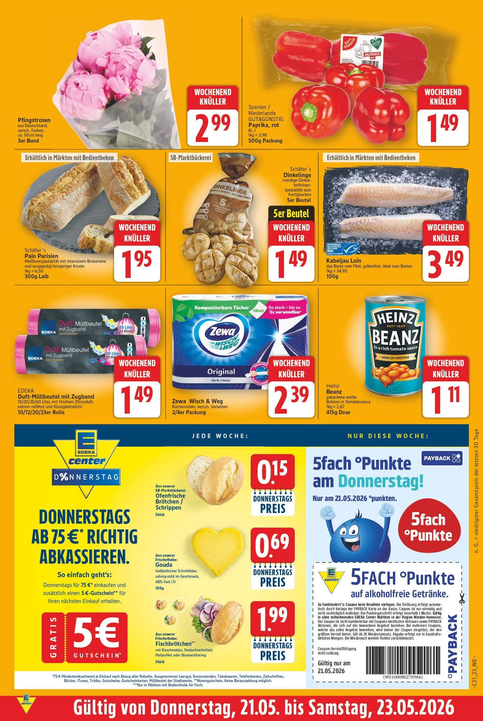 Edeka Angebote von 18. Mai bis 23. Mai 2026 - Prospekt seite 29