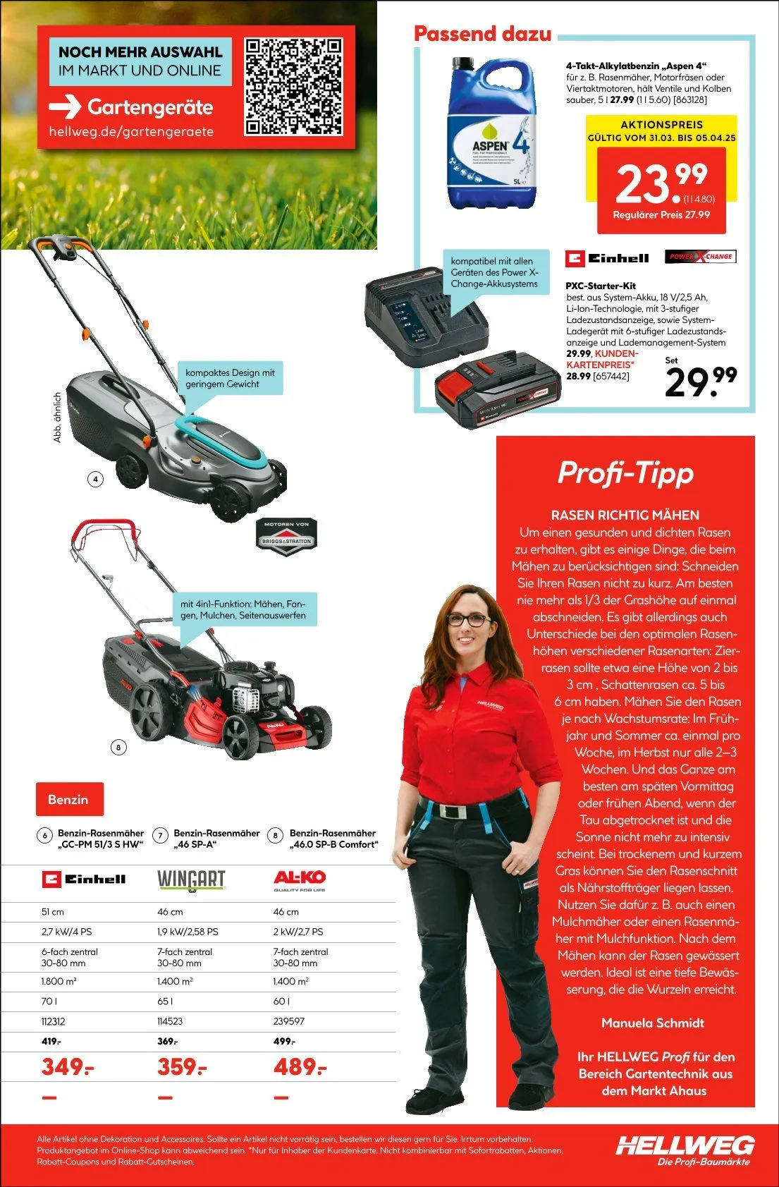 Hellweg Prospekt von 31. März bis 10. April 2025 - Prospekt seite 29