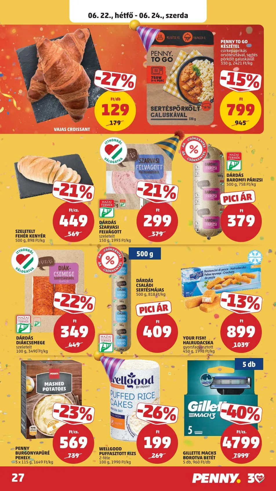 Katalógus  Penny Market legfrissebb ajánlatai június 18.-tól június 24.-ig 2026. - Oldal 29