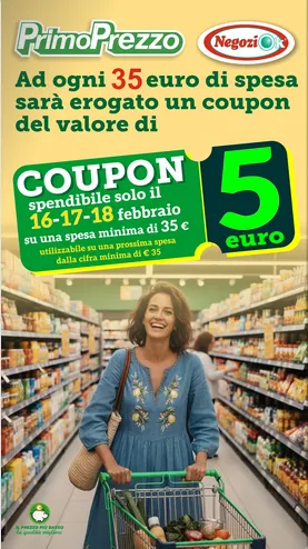 Volantini Primo Prezzo da 5 febbraio a 15 febbraio di 2026 - Pagina del volantino 29