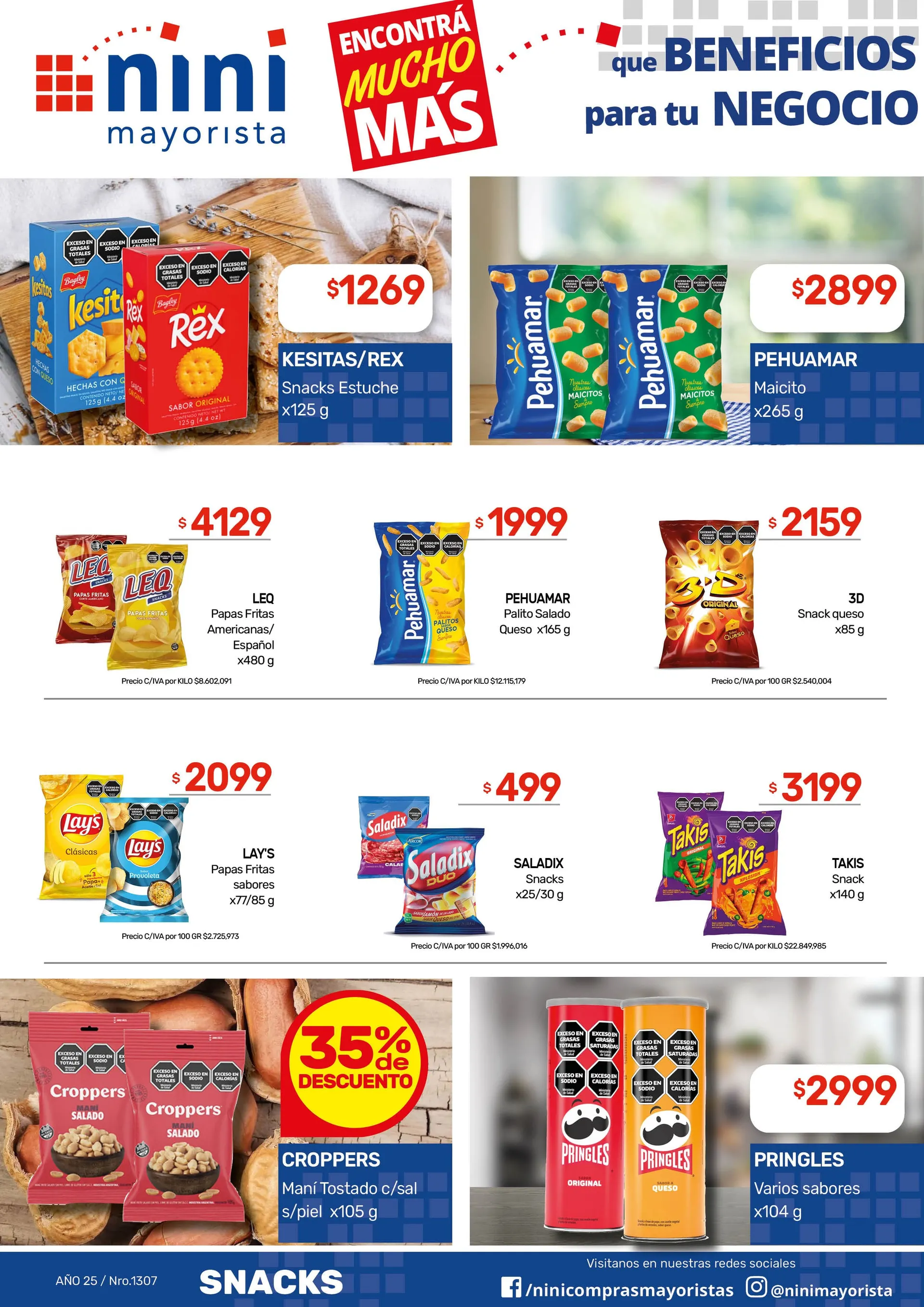 Ofertas de Nini Mayorista Ofertas 12 de mayo al 18 de mayo 2025 - Página 35 del catálogo