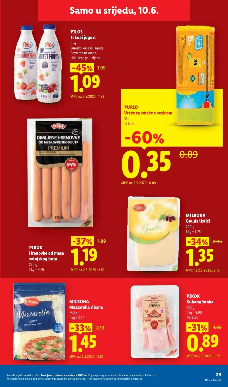Katalog LIDL od 8. lipnja do 14. lipnja 2026. - Pregled Stranica 29