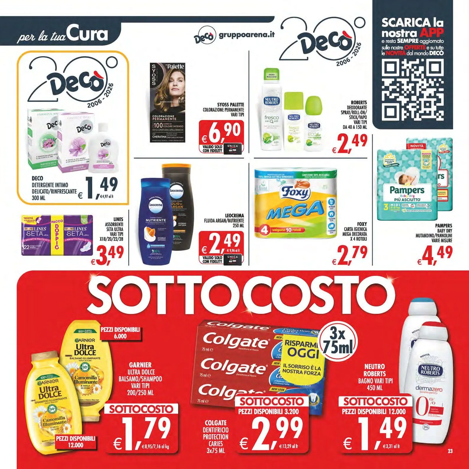 Volantini Deco Supermercati da 19 giugno a 29 giugno di 2026 - Pagina del volantino 29
