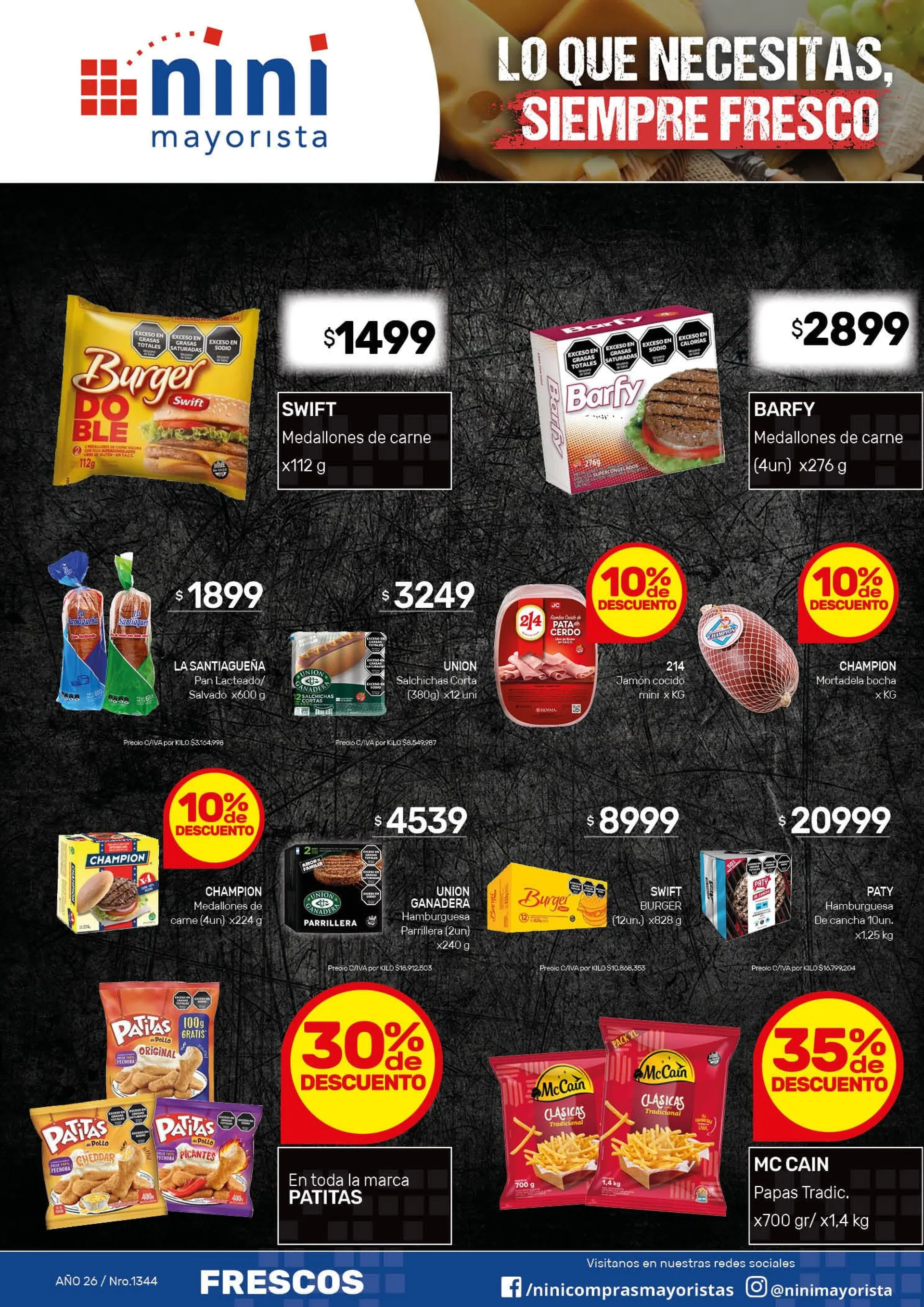 Ofertas de Nini Mayorista Ofertas 26 de enero al 1 de febrero 2026 - Página 29 del catálogo