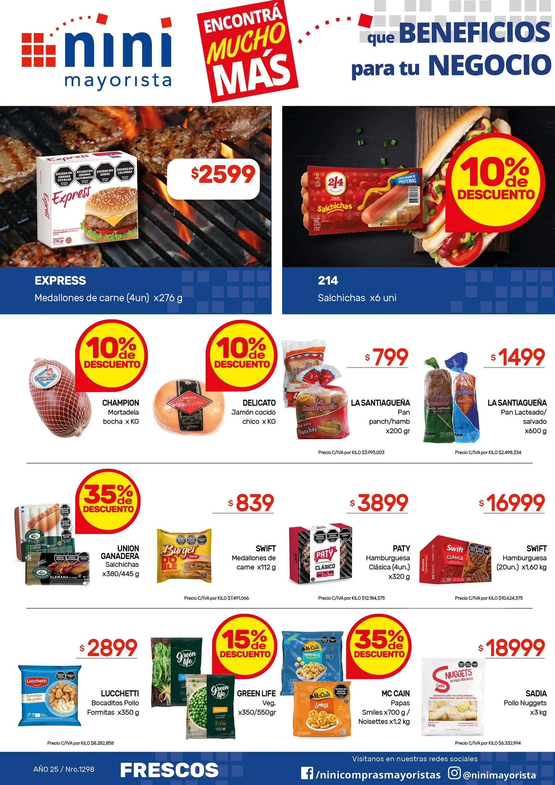 Ofertas de Nini Mayorista 10 de marzo al 16 de marzo 2025 - Página 29 del catálogo