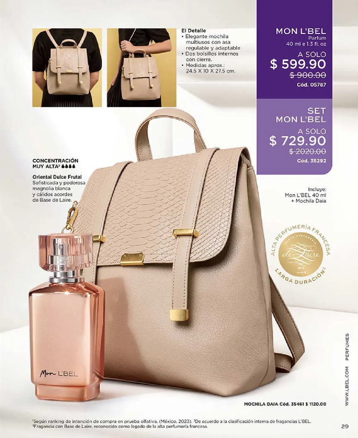 Catálogo de L'Bel Oferta del Mes 1 de septiembre al 30 de septiembre 2025 - Pagina 29