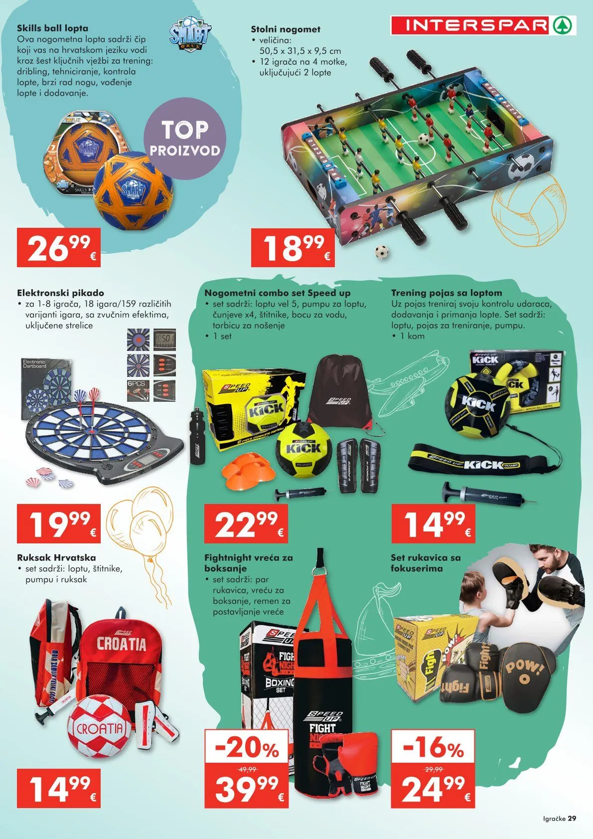 Katalog Najnovije ponude trgovine INTERSPAR od 22. listopada do 6. siječnja 2026. - Pregled Stranica 29