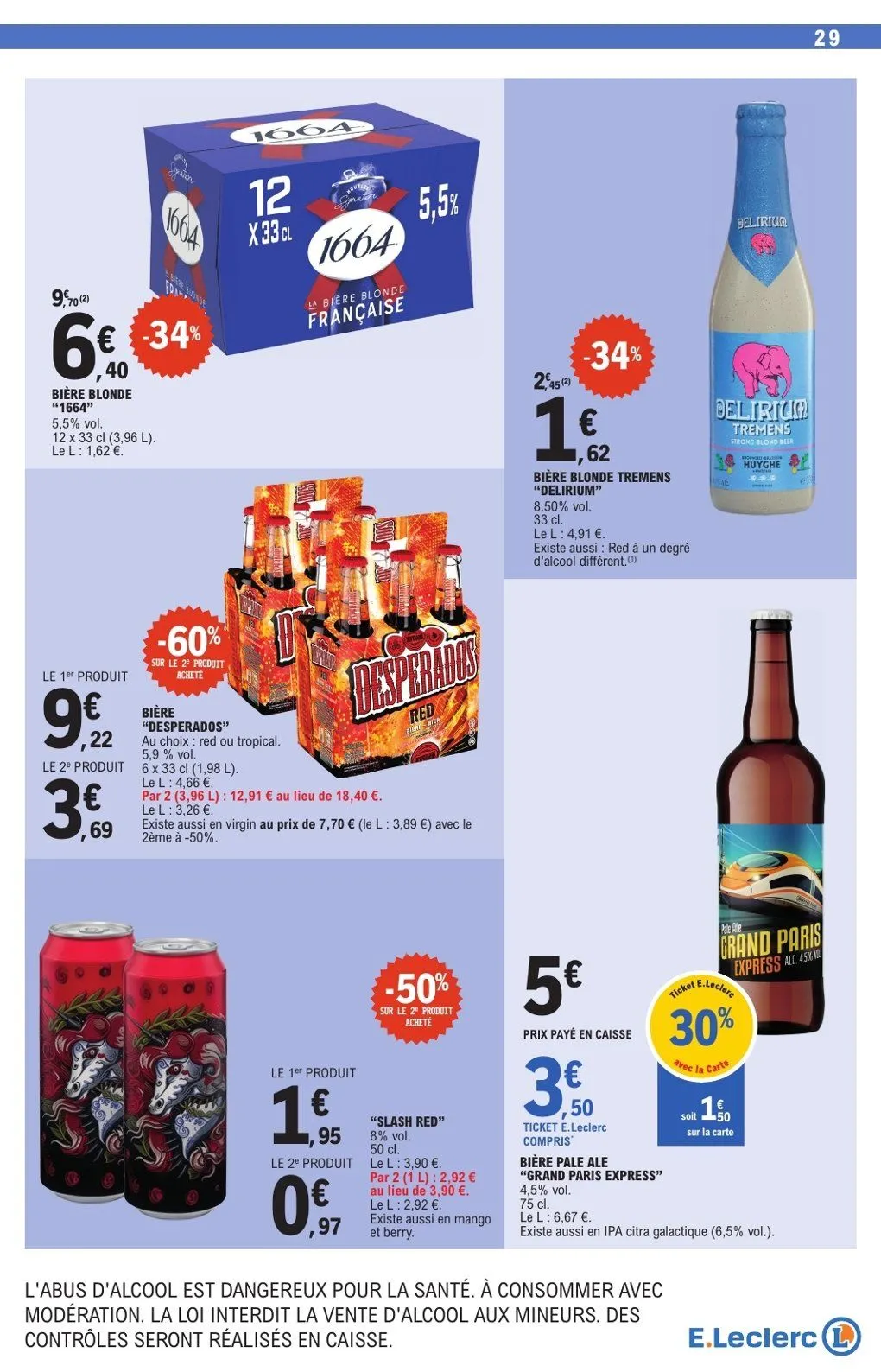 Catalogues E.Leclerc du 16 juin au 20 juin 2026 - Catalogue page 29