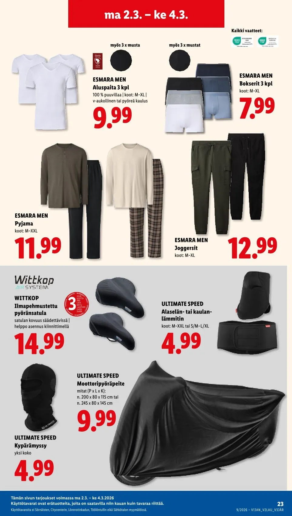 Kaupan Lidl  voimassa alkaen 26. helmikuuta - 4. maaliskuuta 2026 - Tarjouslehti sivu 29