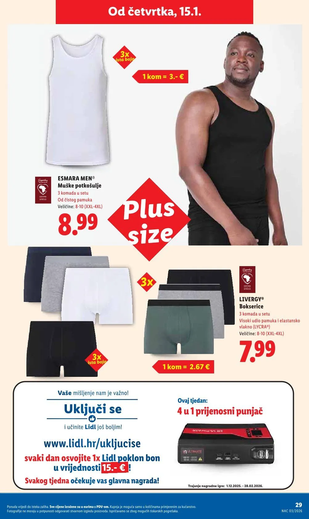 Katalog  Lidl od 12. siječnja do 18. siječnja 2026. - Pregled Stranica 29