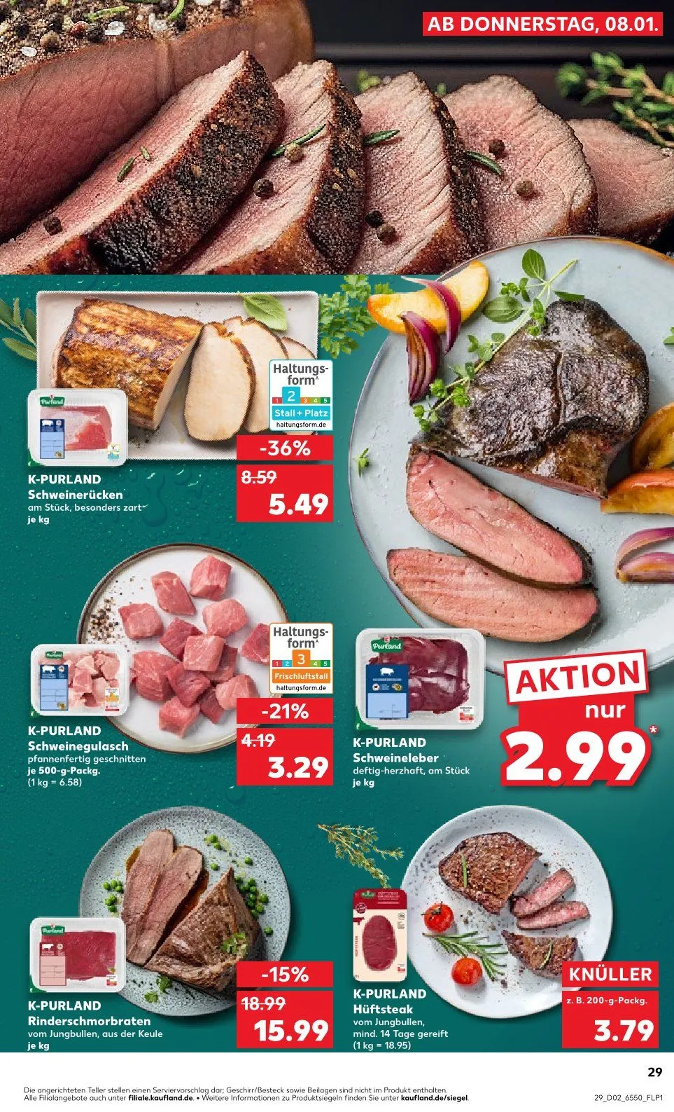 Kaufland Duitsland prospeckt van 8 januari tot 14 januari 2026 - Folder pagina 29