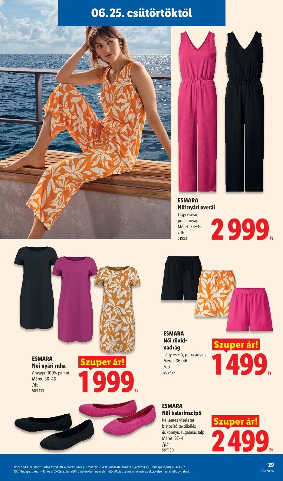 Katalógus Lidl legfrissebb ajánlatai június 25.-tól július 7.-ig 2026. - Oldal 29