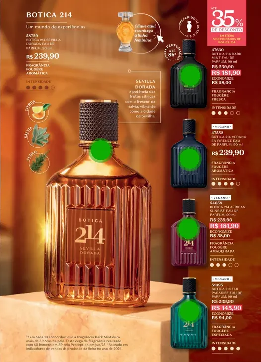 Encarte de  Folhetos O Boticário 19 de janeiro até 25 de janeiro 2026 - Pagina 29