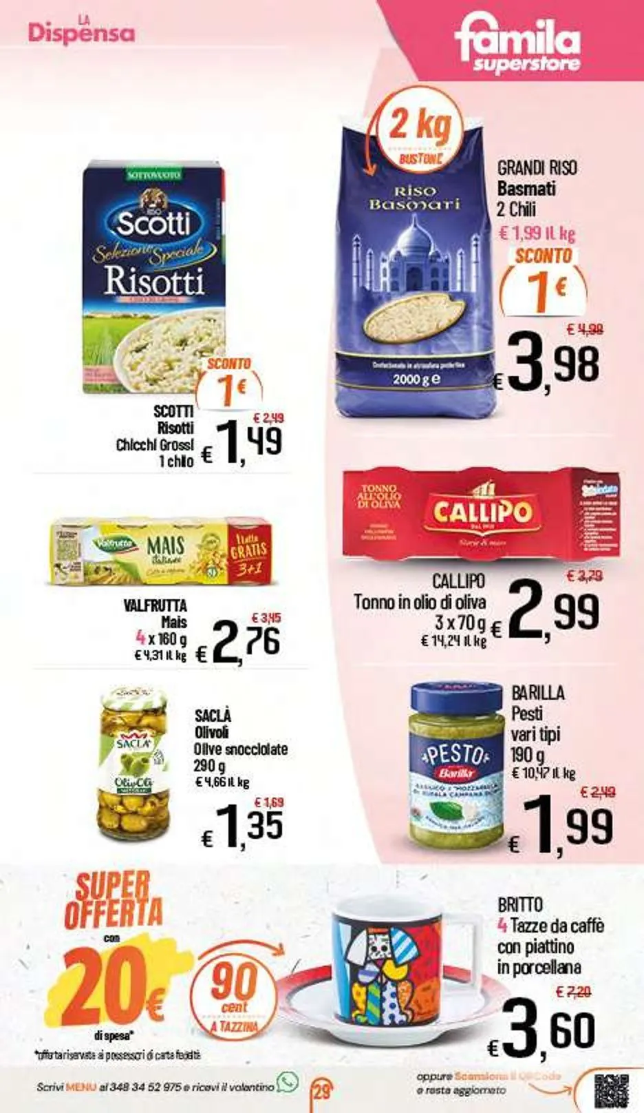  Volantini Famila Superstore da 26 marzo a 4 aprile di 2026 - Pagina del volantino 29