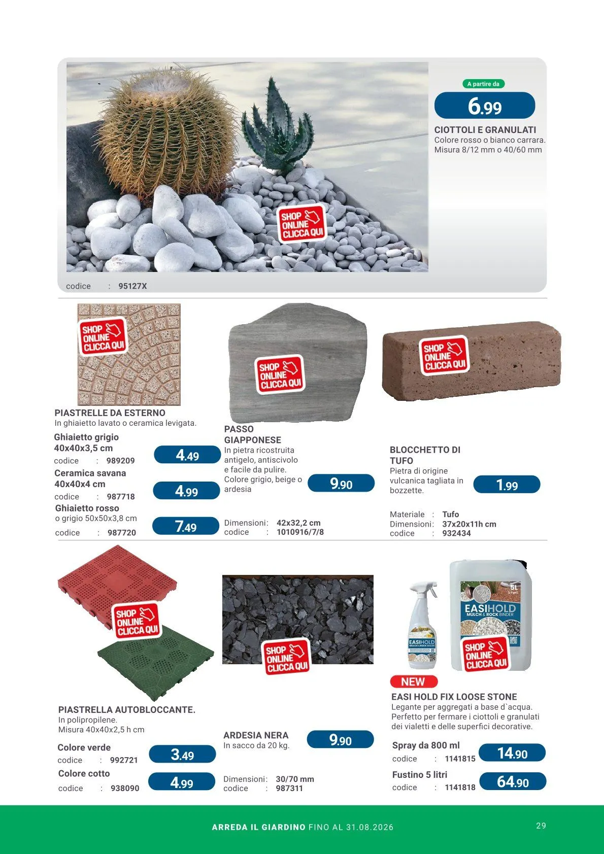  Volantini Cfadda da 8 aprile a 31 agosto di 2026 - Pagina del volantino 29