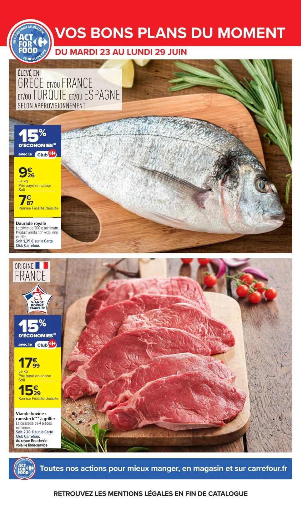  Catalogues Carrefour du 23 juin au 6 juillet 2026 - Catalogue page 29