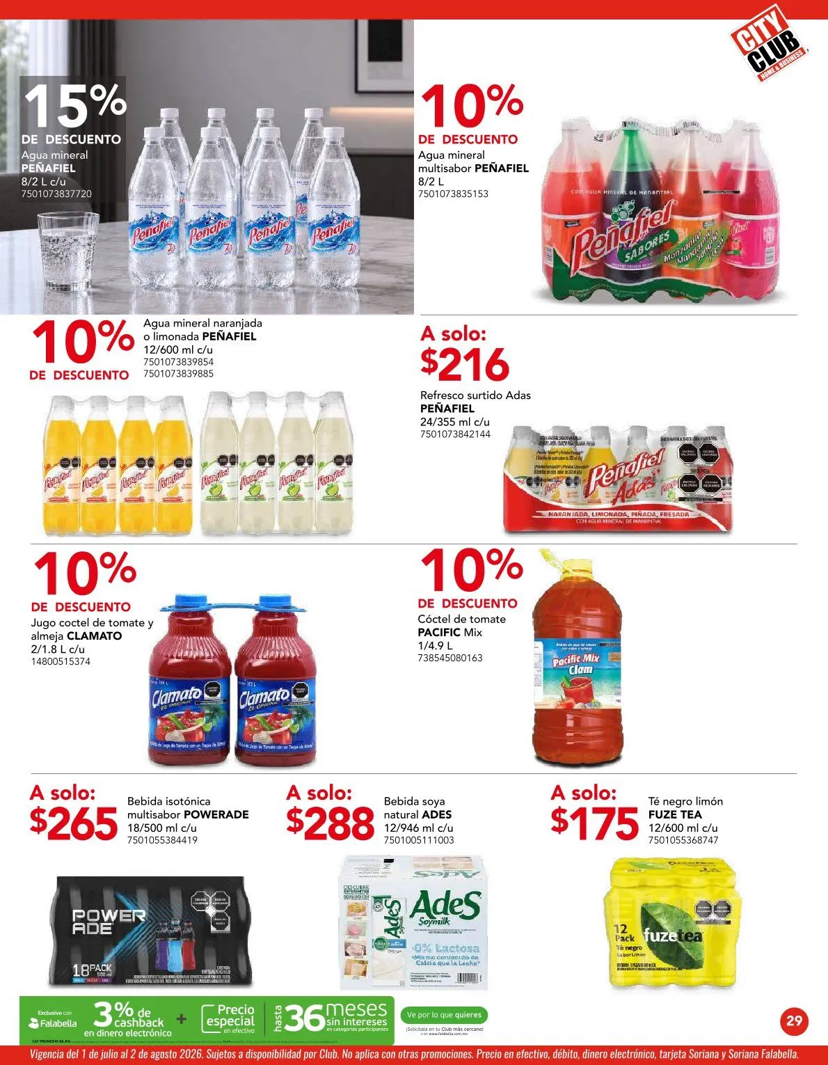 Catálogo de City Club Ofertas 1 de julio al 31 de julio 2026 - Pagina 29