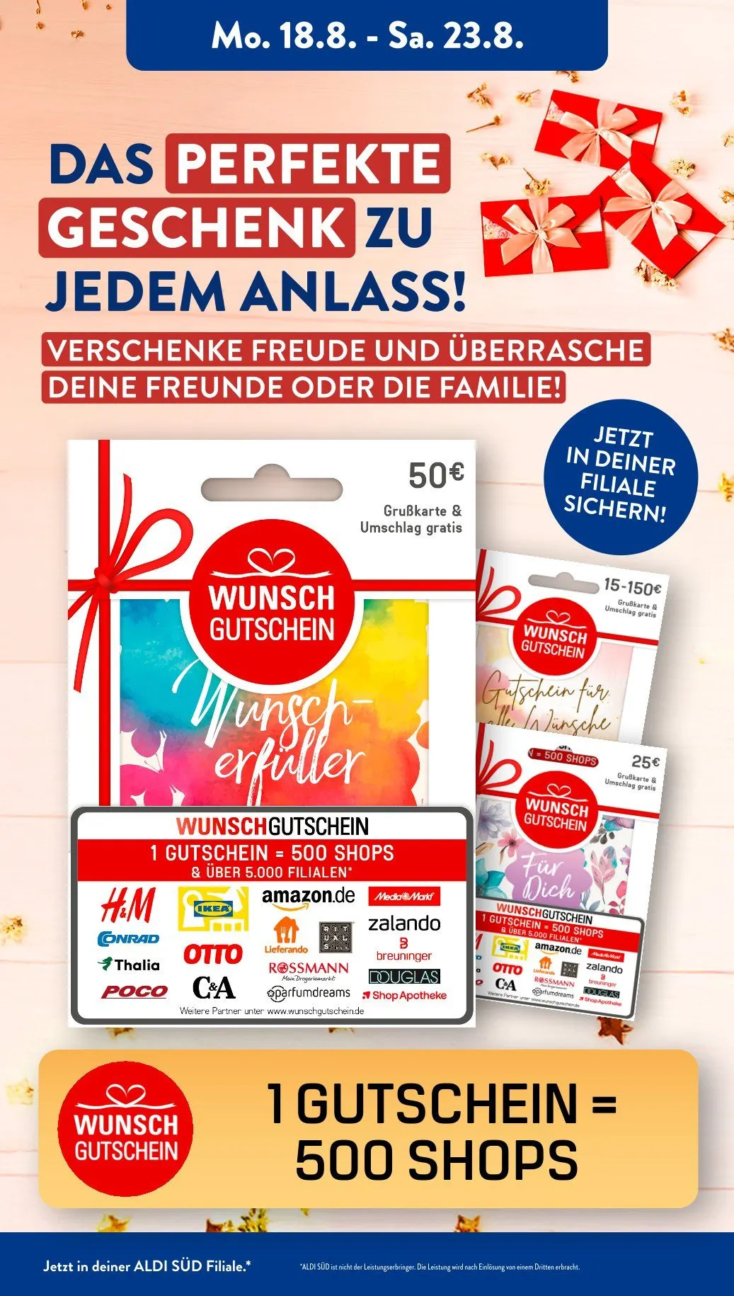 Prospekt ALDI SÜD von 18. August bis 23. August 2025 - Prospekt seite 29