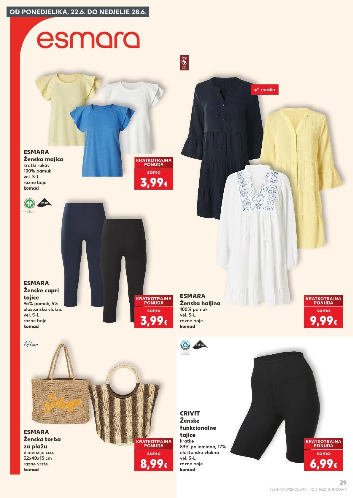 Katalog Kaufland od 17. lipnja do 23. lipnja 2026. - Pregled Stranica 29