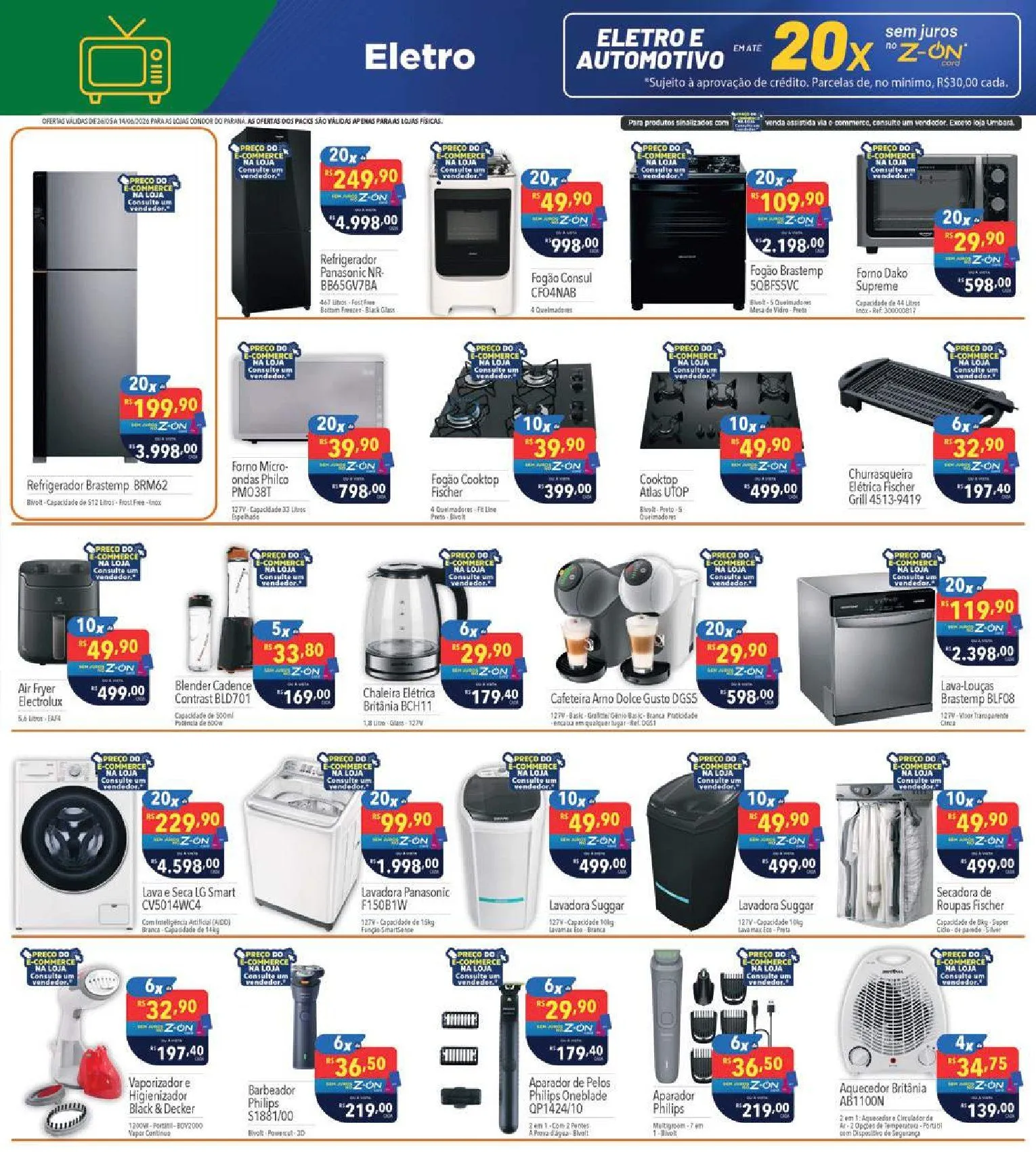 Encarte de Folhetos Supermercados Condor  26 de maio até 14 de junho 2026 - Pagina 29