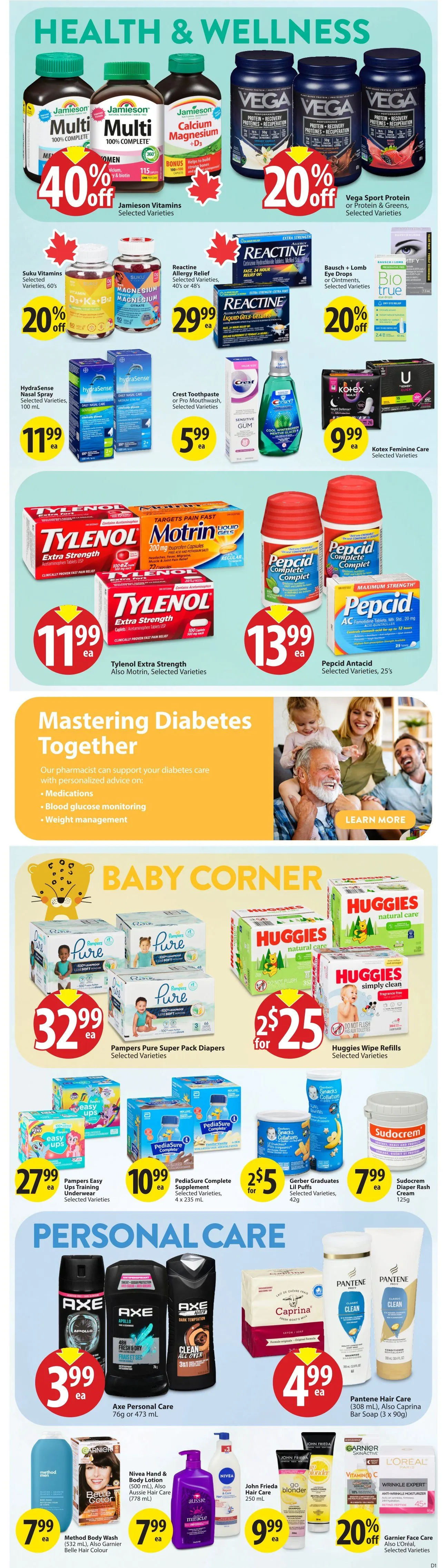 Save on foods weekly ads from March 27 to April 2 2026 - flyer page 29