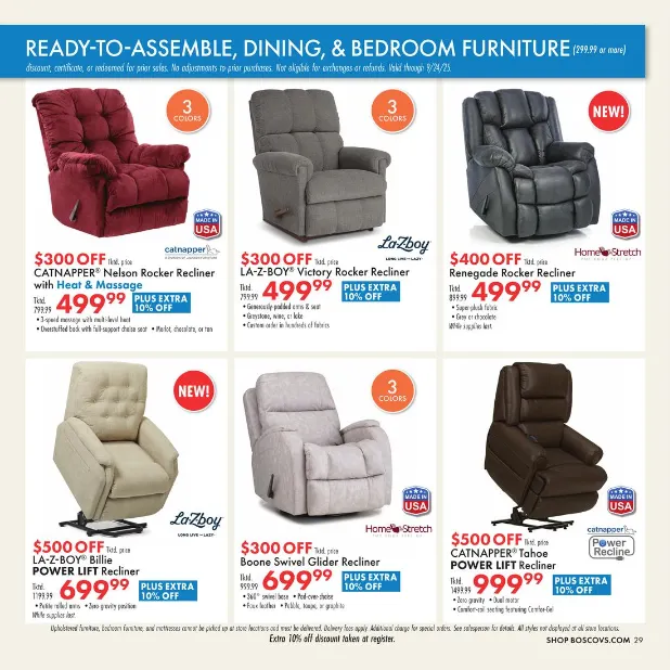 Weekly ad Boscov's Sales from September 21 to September 24 2025 - Page 29