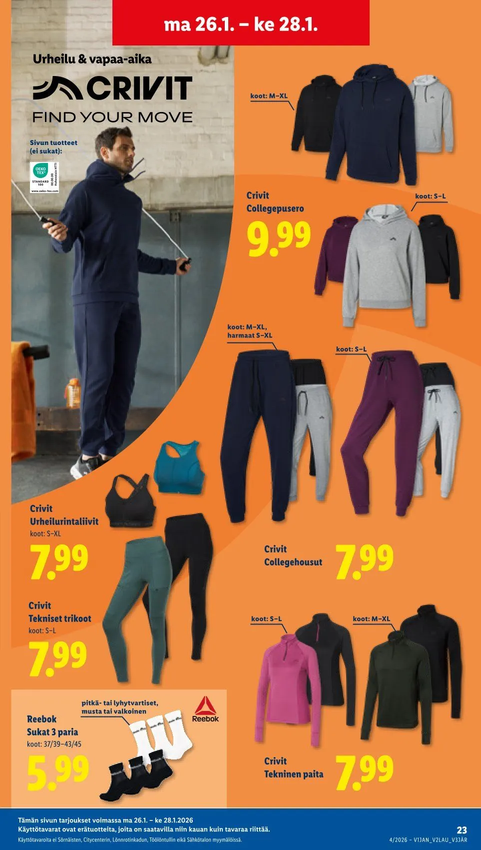 Lidl  Kaupan  tarjoukset voimassa alkaen 22. tammikuuta - 25. tammikuuta 2026 - Tarjouslehti sivu 29