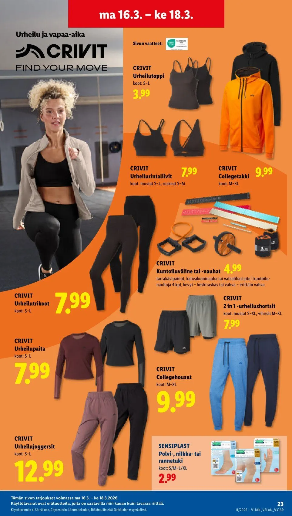  Kaupan Lidl uusimmat tarjoukset voimassa alkaen 12. maaliskuuta - 18. maaliskuuta 2026 - Tarjouslehti sivu 29