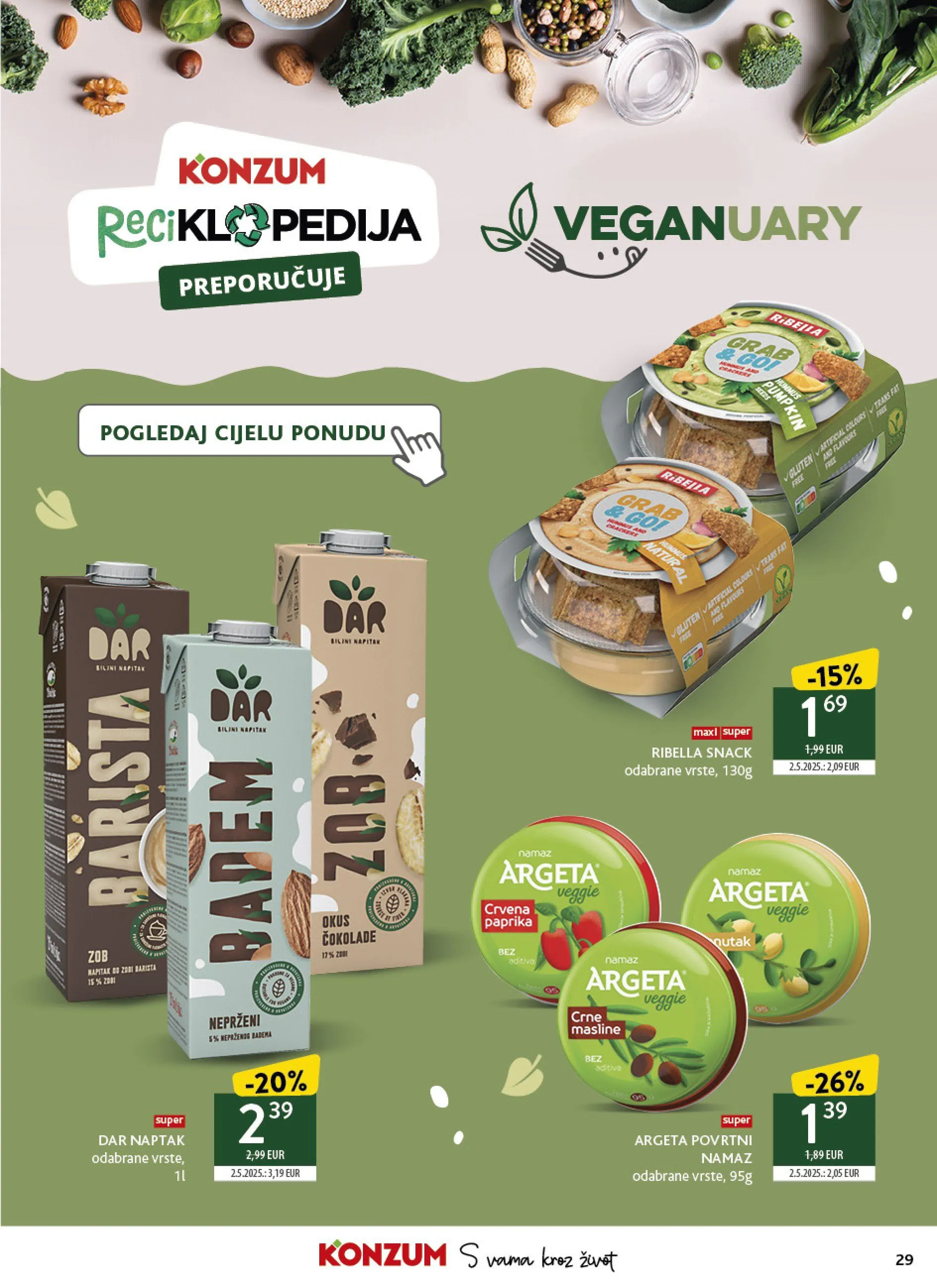 Katalog Konzum od 14. siječnja do 20. siječnja 2026. - Pregled Stranica 29