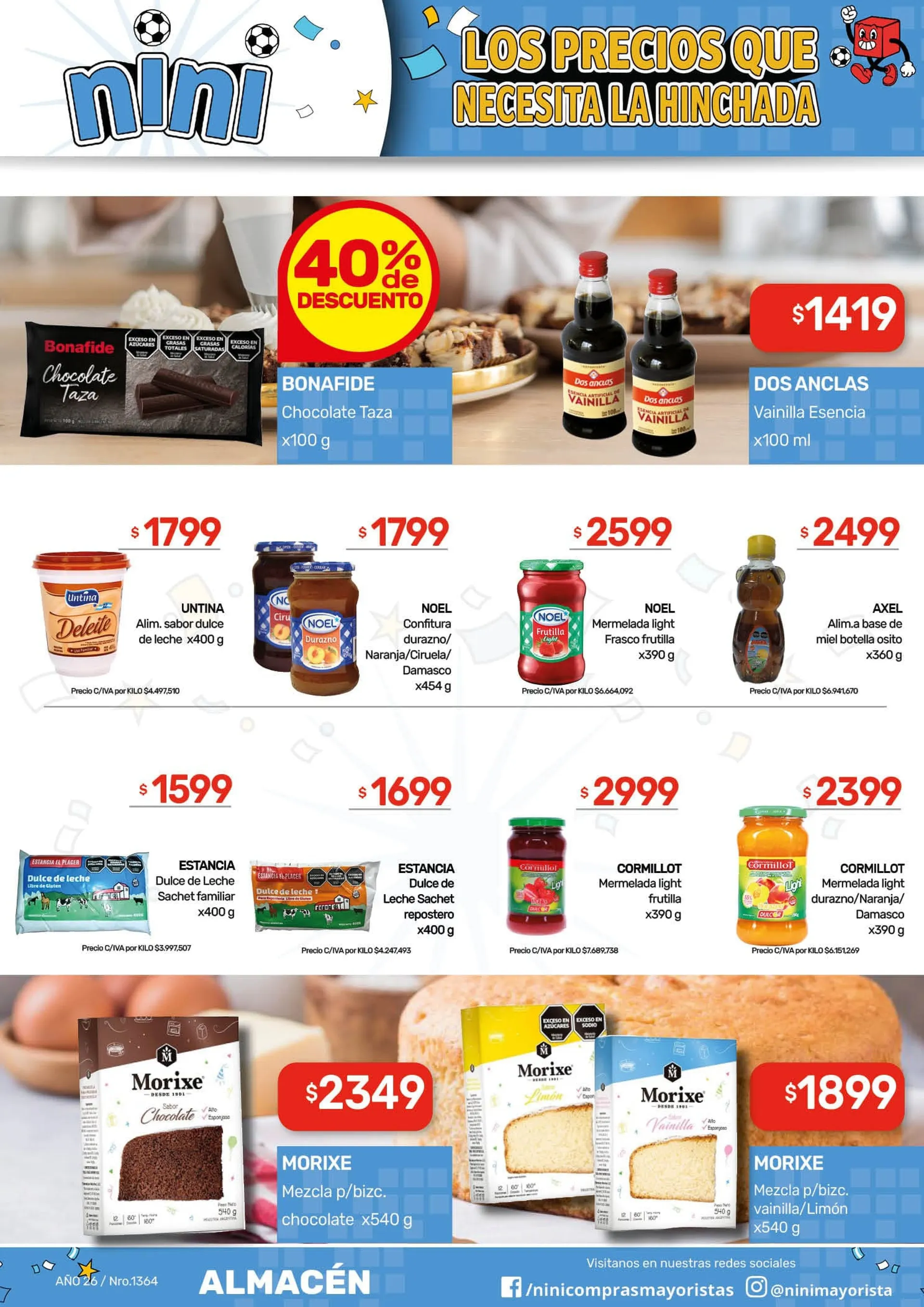 Ofertas de Nini Mayorista Ofertas 15 de junio al 21 de junio 2026 - Página 29 del catálogo