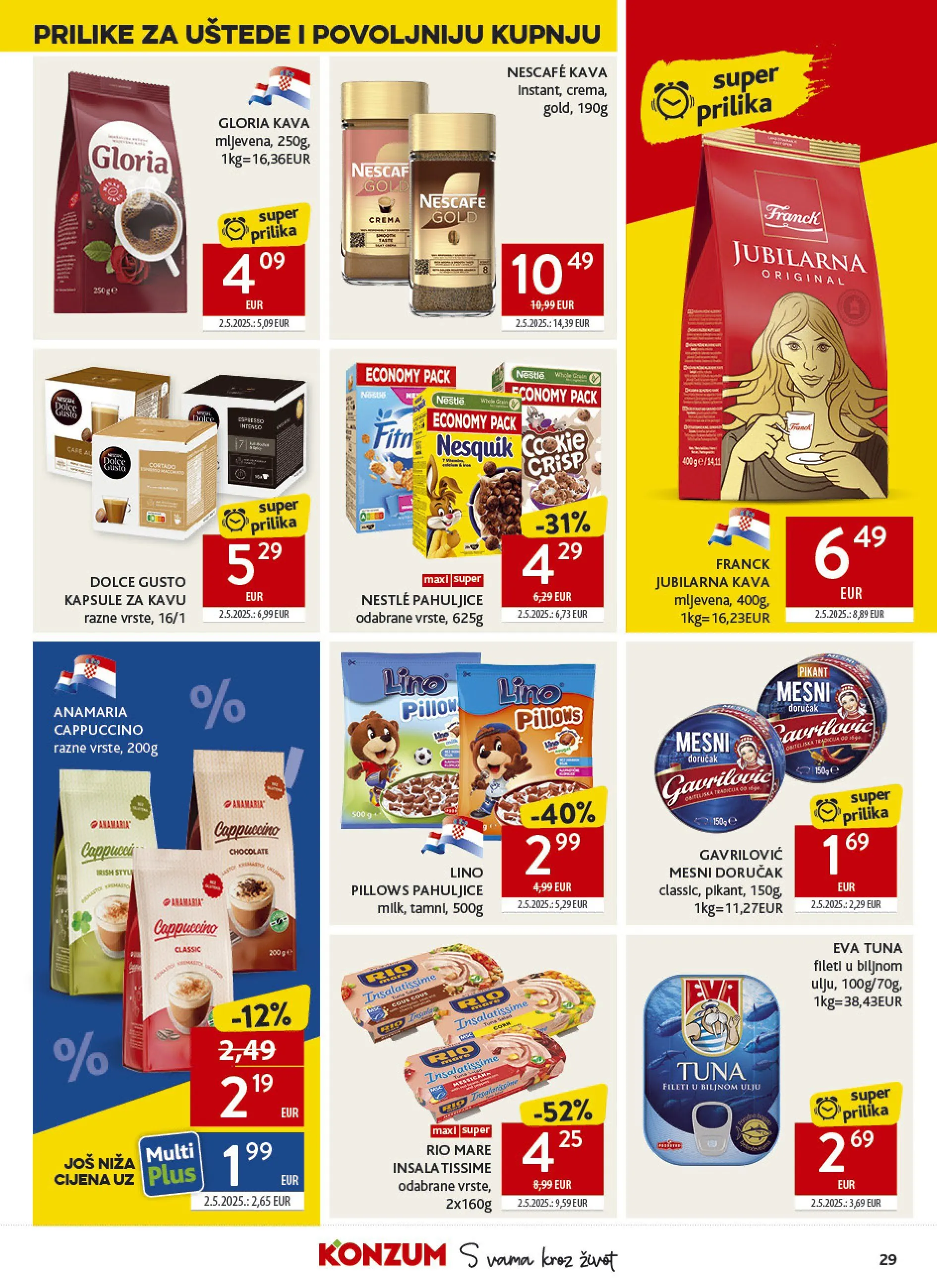 Katalog Konzum od 3. lipnja do 9. lipnja 2026. - Pregled Stranica 29