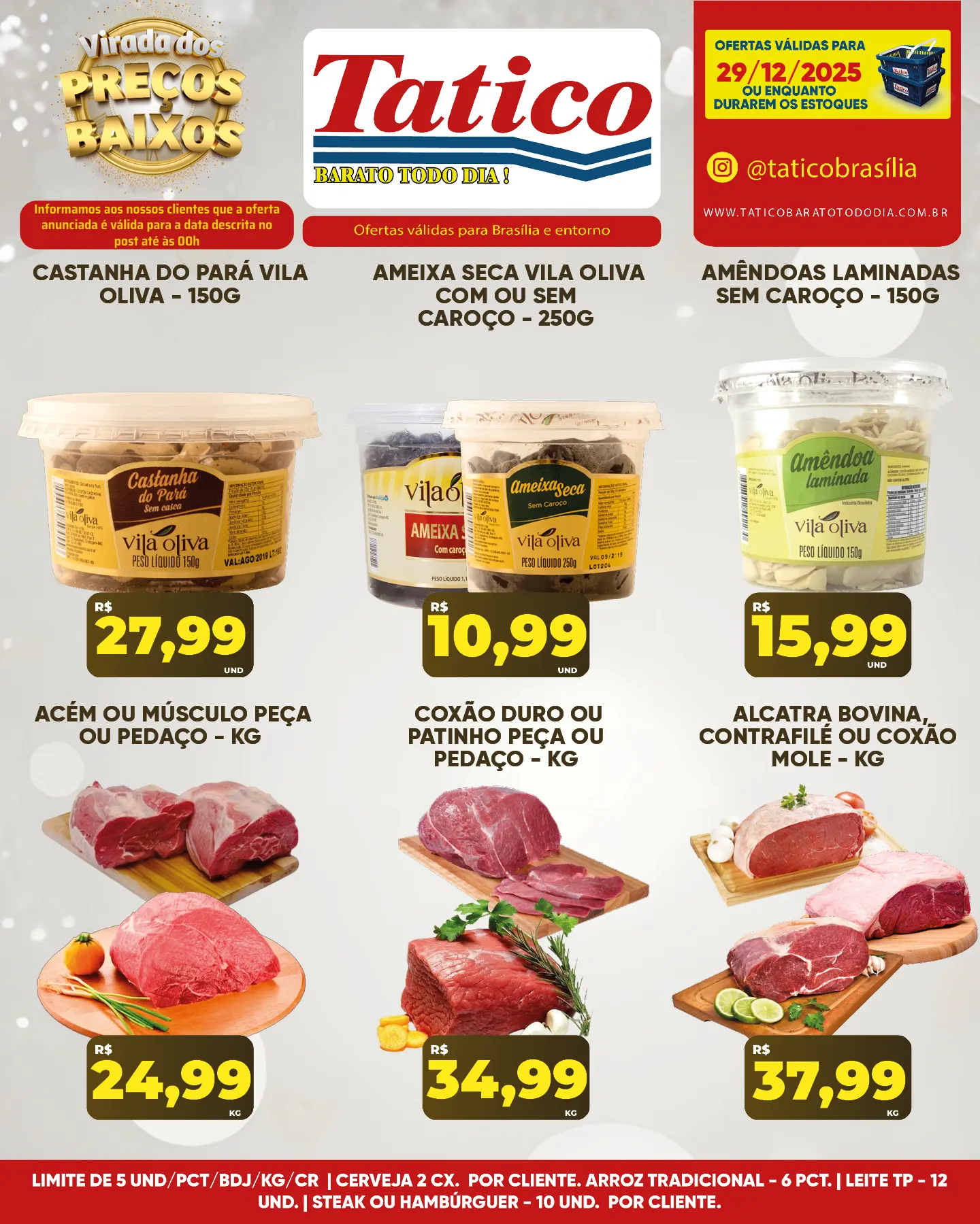 Encarte de Folhetos Tatico 29 de dezembro até 29 de dezembro 2025 - Pagina 7