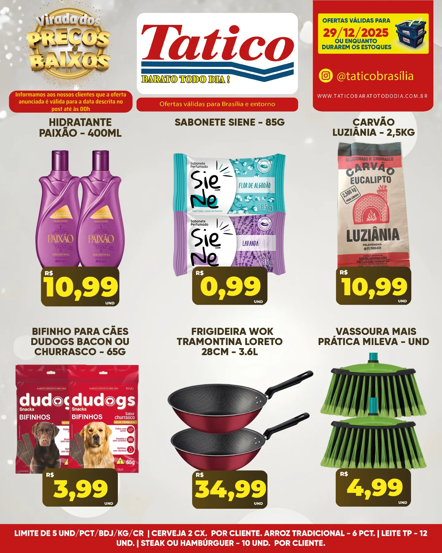 Encarte de Folhetos Tatico 29 de dezembro até 29 de dezembro 2025 - Pagina 6