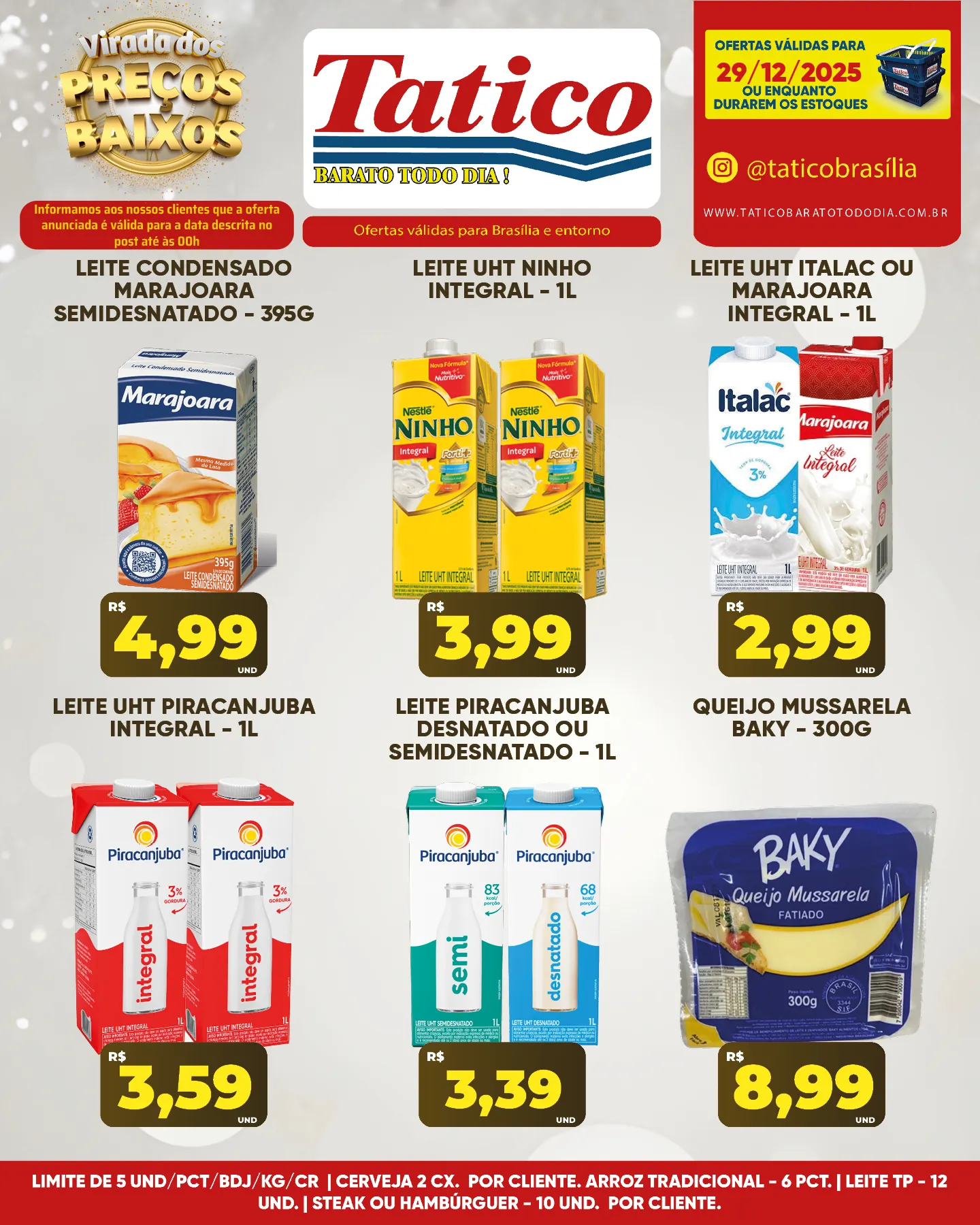 Encarte de Folhetos Tatico 29 de dezembro até 29 de dezembro 2025 - Pagina 3
