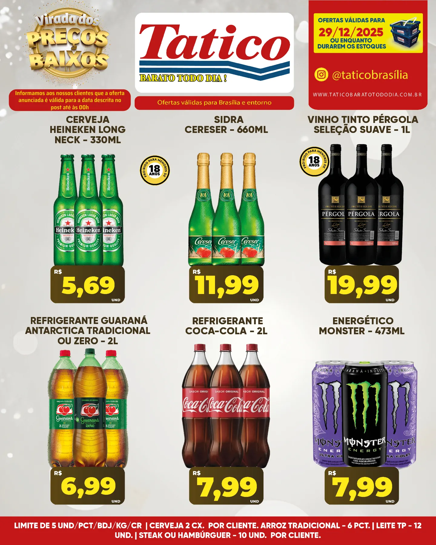 Encarte de Folhetos Tatico 29 de dezembro até 29 de dezembro 2025 - Pagina 5