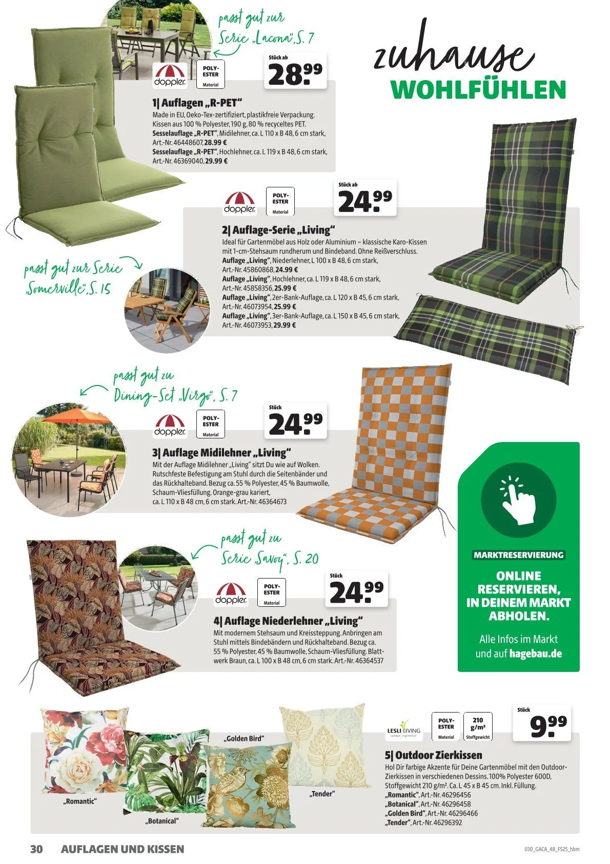 Hagebau Prospekt von 21. Mai bis 31. Dezember 2025 - Prospekt seite 30