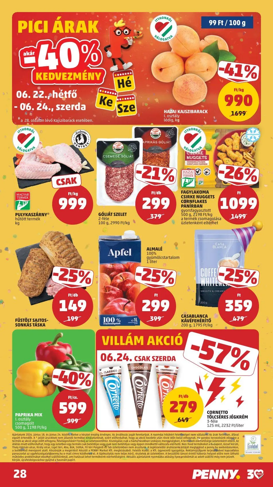 Katalógus  Penny Market legfrissebb ajánlatai június 18.-tól június 24.-ig 2026. - Oldal 30