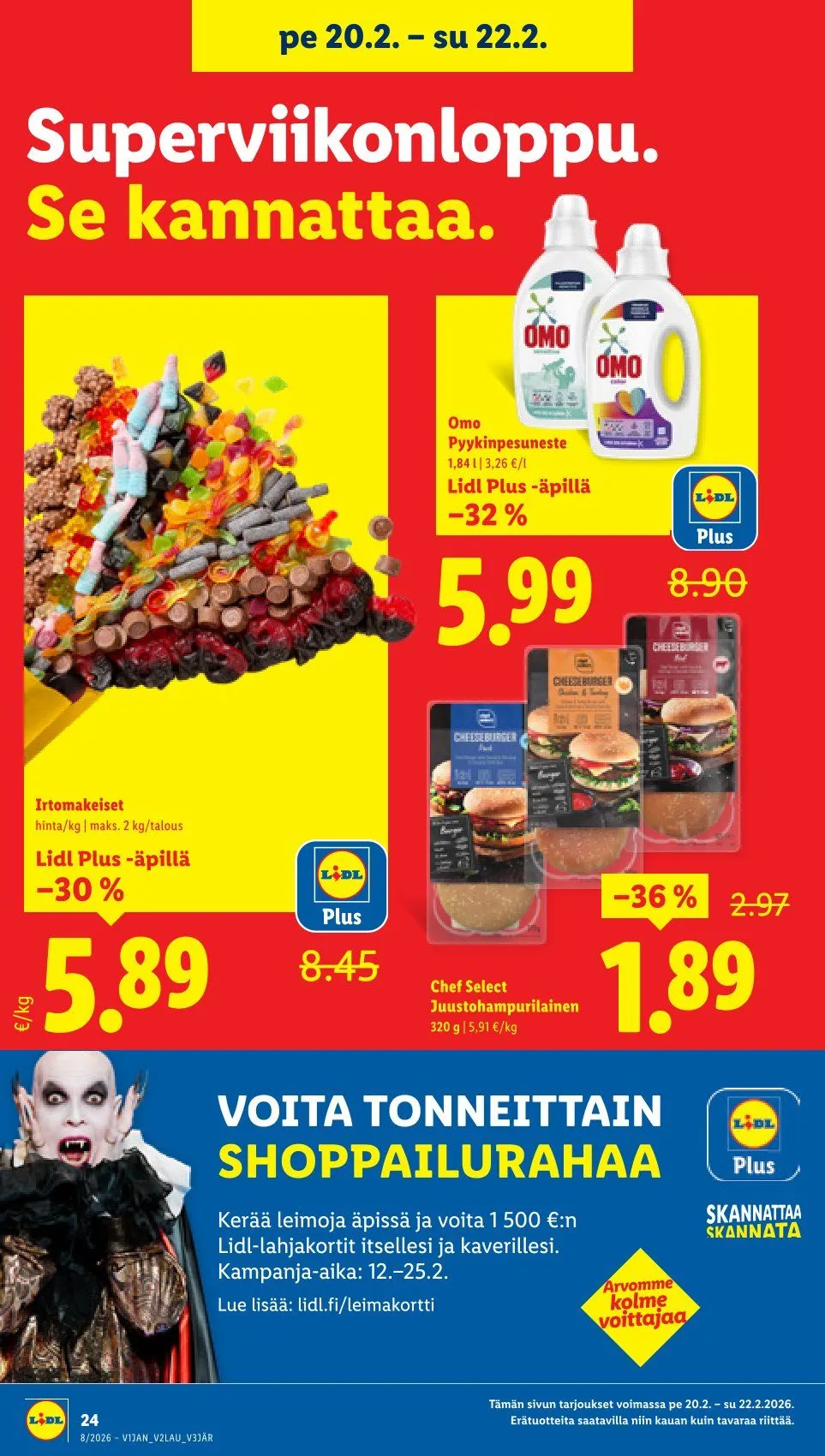 Kaupan Lidl uusimmat tarjoukset voimassa alkaen 19. helmikuuta - 25. helmikuuta 2026 - Tarjouslehti sivu 30
