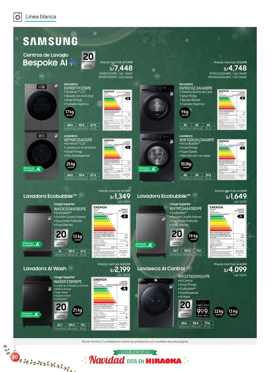 Catalogo de Hiraoka Ofertas 9 de diciembre al 31 de diciembre 2025 - Pag 30