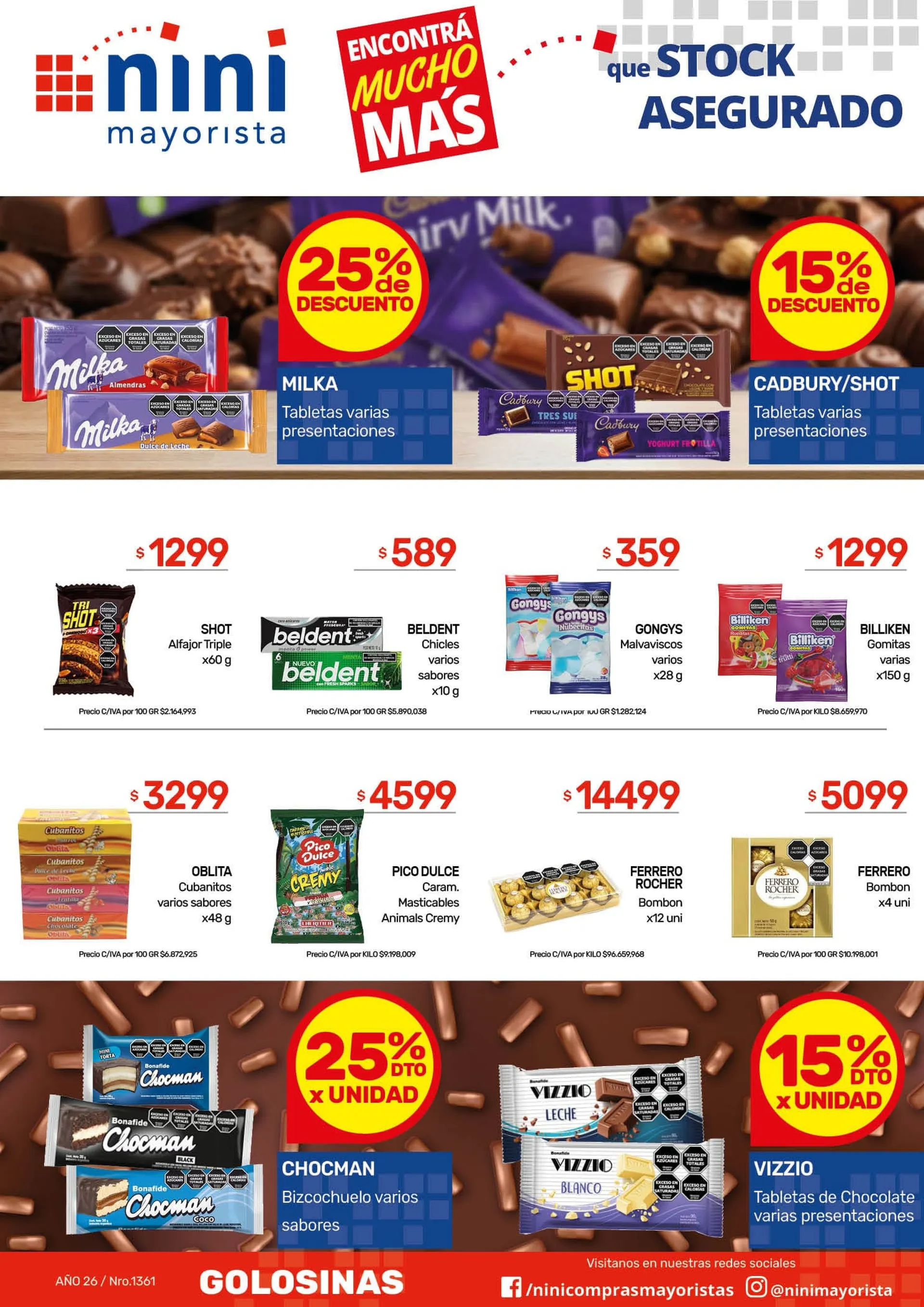 Ofertas de Nini Mayorista Ofertas 25 de mayo al 31 de mayo 2026 - Página 30 del catálogo