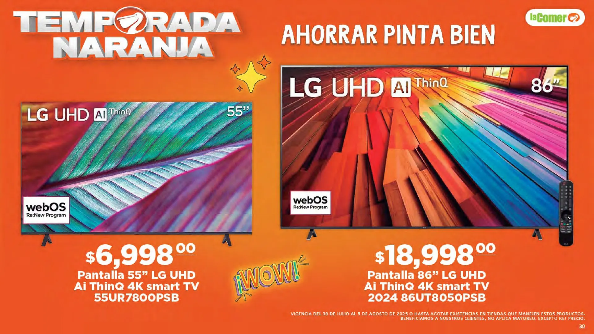 Catálogo de La Comer catálogos y ofertas 30 de julio al 5 de agosto 2025 - Pagina 30