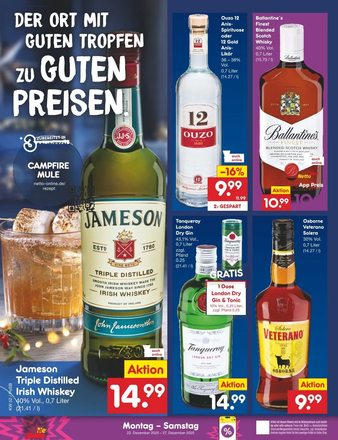 Netto Marken-Discount Angebote von 22. Dezember bis 27. Dezember 2025 - Prospekt seite 30
