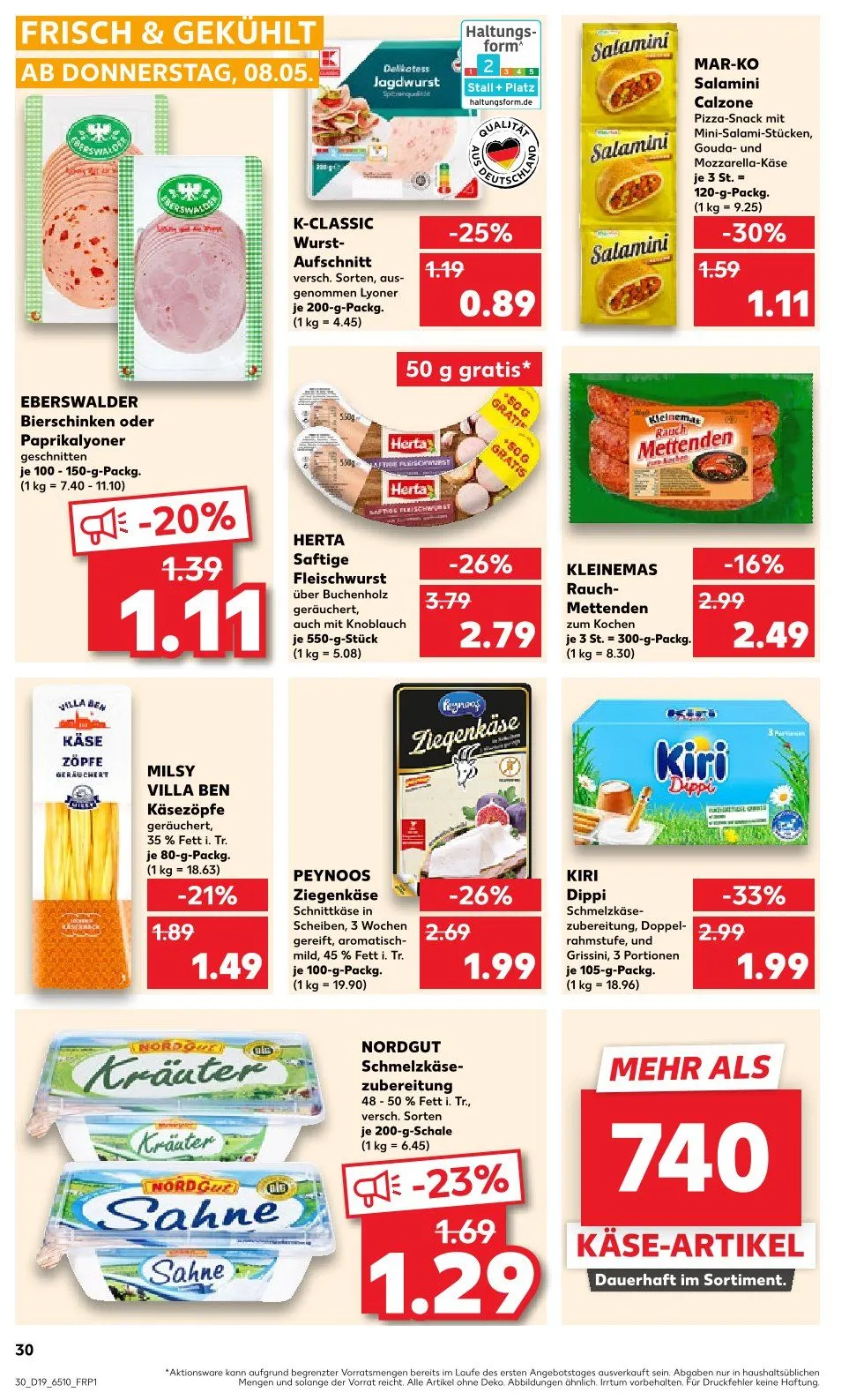 Kaufland Prospekt von 8. Mai bis 14. Mai 2025 - Prospekt seite 30