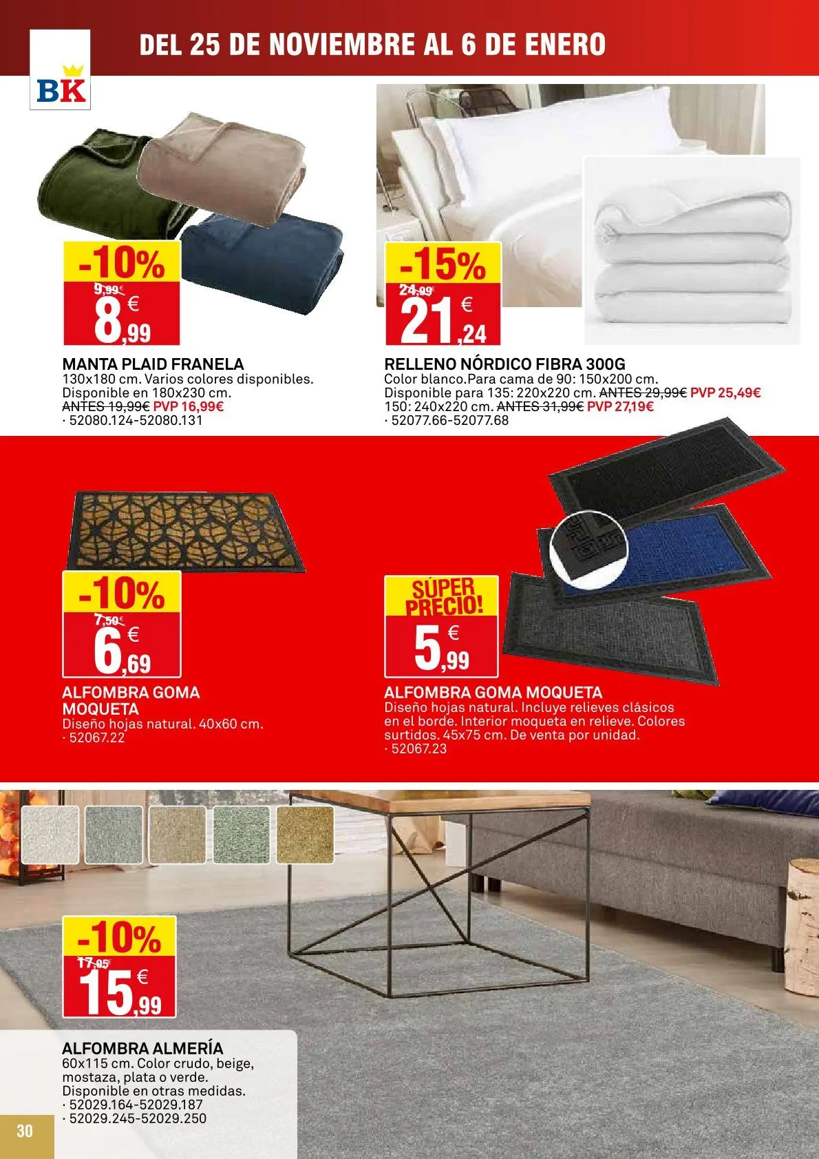 Catálogo de Bricoking Ofertas 25 de noviembre al 6 de enero 2026 - Página 30
