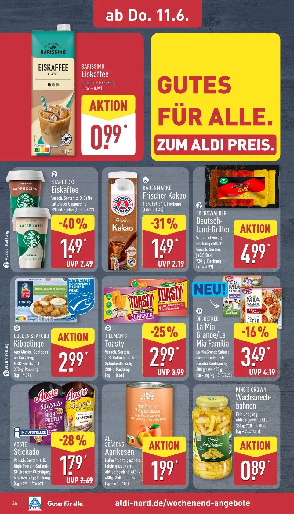 ALDI Nord Prospekte von 8. Juni bis 13. Juni 2026 - Prospekt seite 30