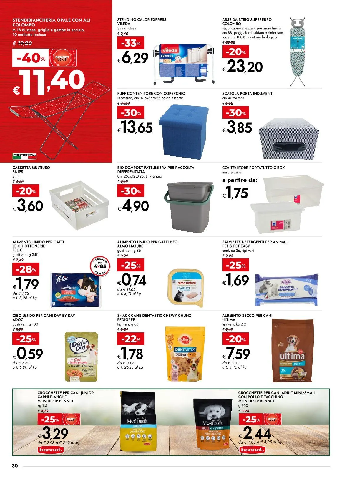 Volantini bennet da 29 gennaio a 11 febbraio di 2026 - Pagina del volantino 30