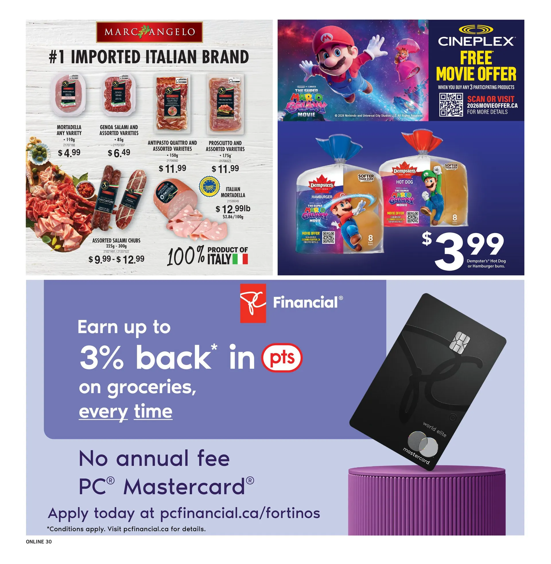 Fortinos Sales from May 28 to June 3 2026 - flyer page 30