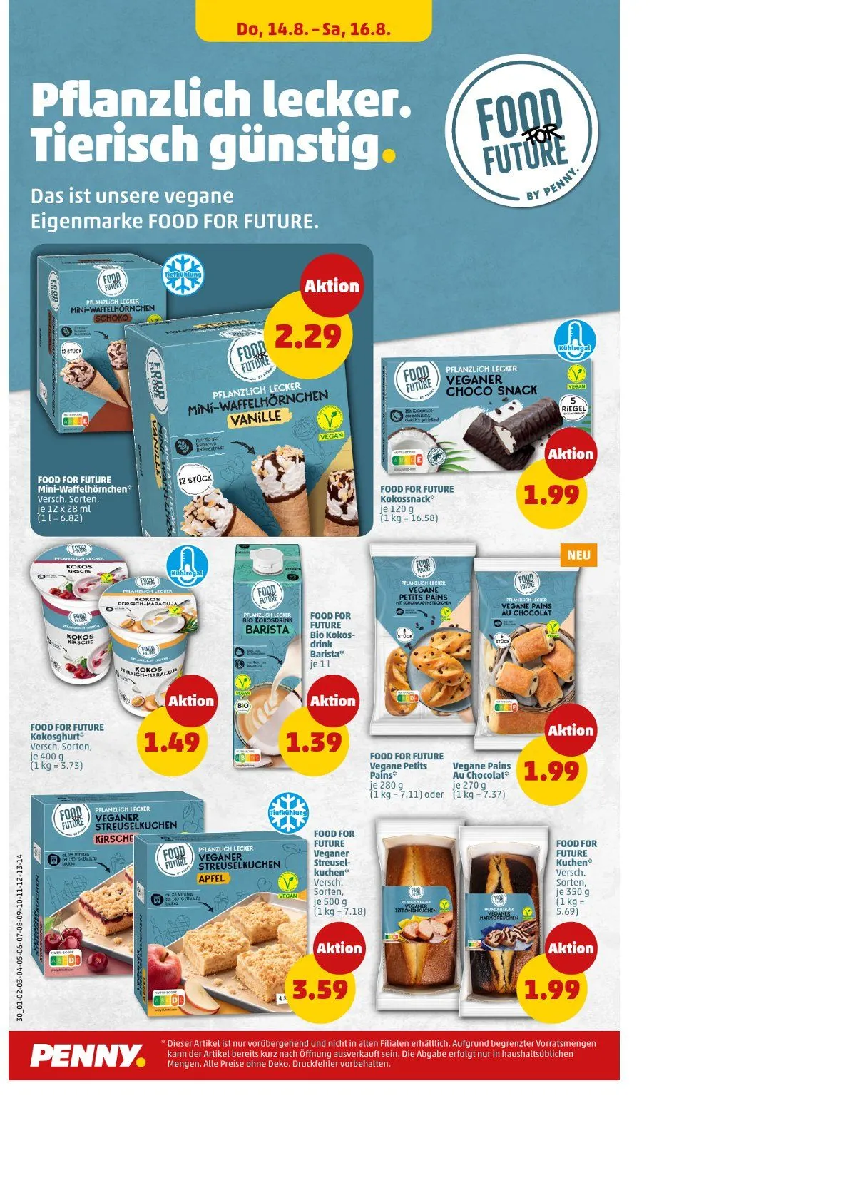 Penny Prospekte von 11. August bis 16. August 2025 - Prospekt seite 30