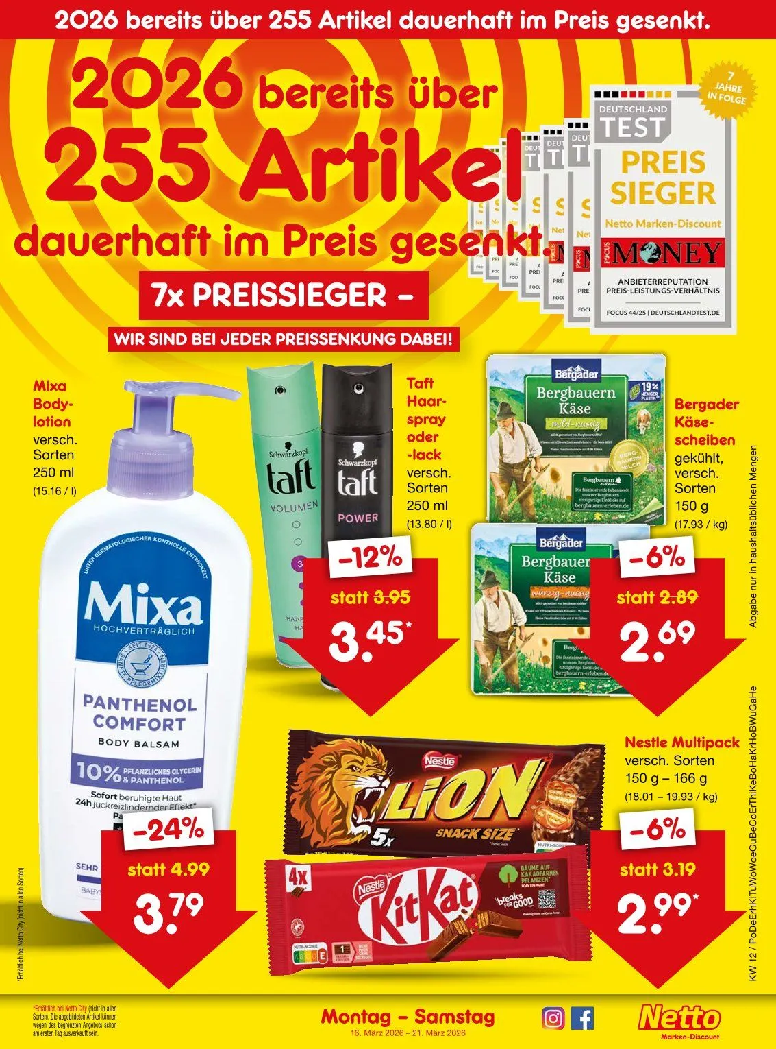  Netto Marken-Discount Prospekte von 16. März bis 21. März 2026 - Prospekt seite 30